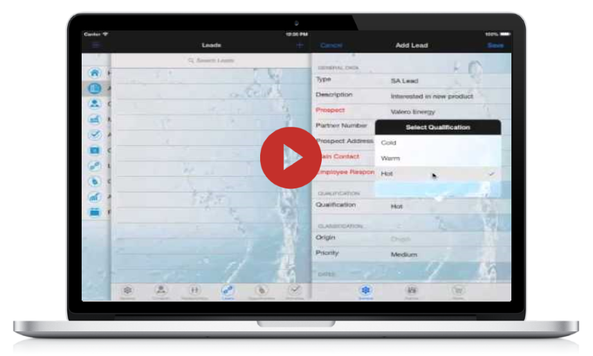 CRM App demo