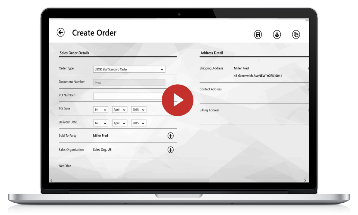 Sales App demo