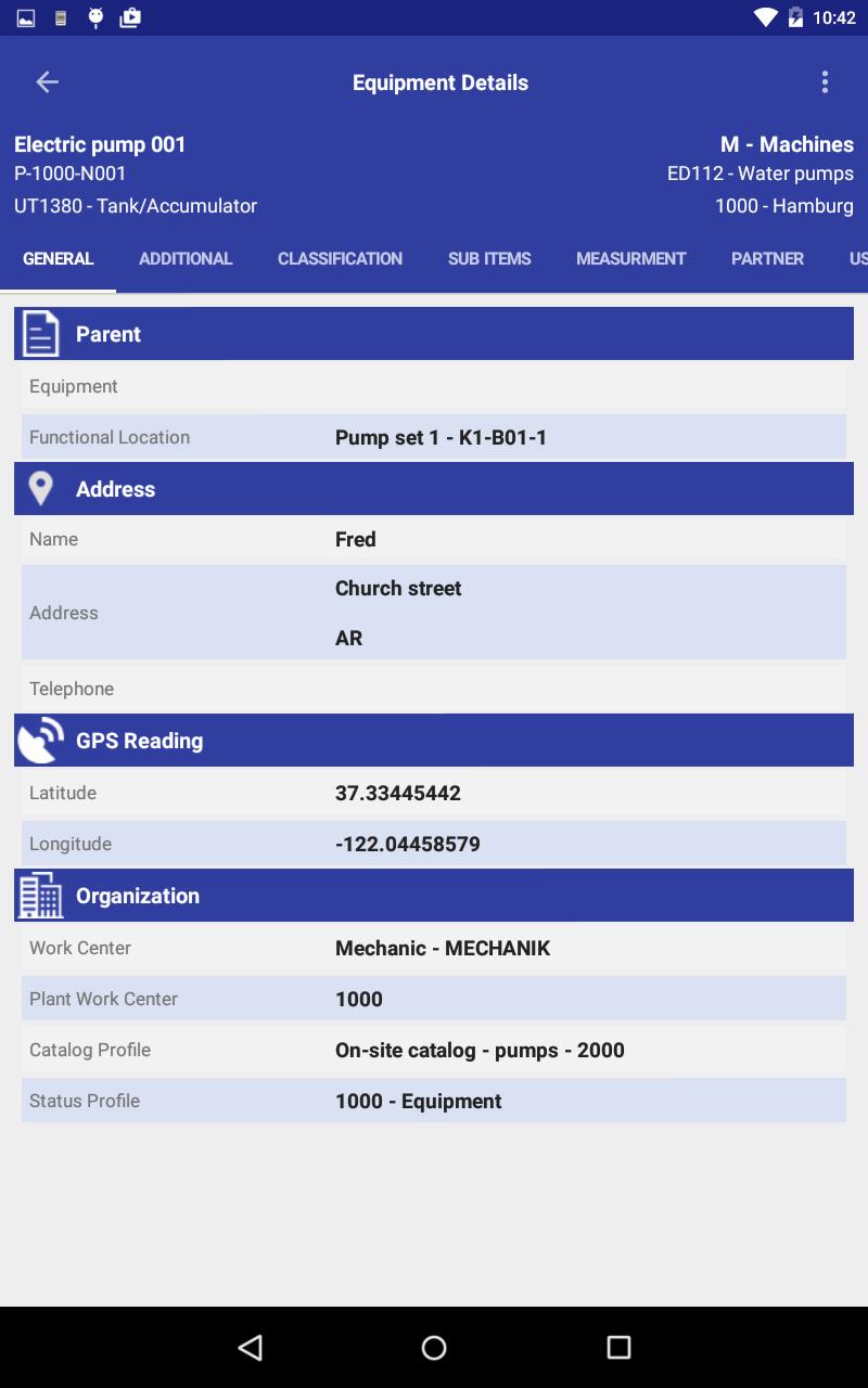 Master Data Management Screen 3