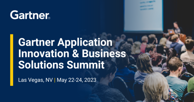 Gartner Application Innovation & Business Solutions Summit